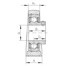 直立式軸承座單元 PSHEY17, 鑄鐵軸承座,內(nèi)圈帶平頭螺釘?shù)耐馇蛎媲蜉S承,P 型密封 直立式軸承座單元 PSHEY17, 鑄鐵軸承座,內(nèi)圈帶平頭螺釘?shù)耐馇蛎媲蜉S承,P 型密封