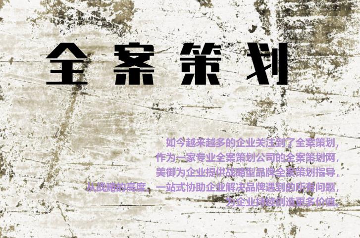專業(yè)全案策劃網(wǎng)，為企業(yè)提供戰(zhàn)略型品牌全案策劃指導