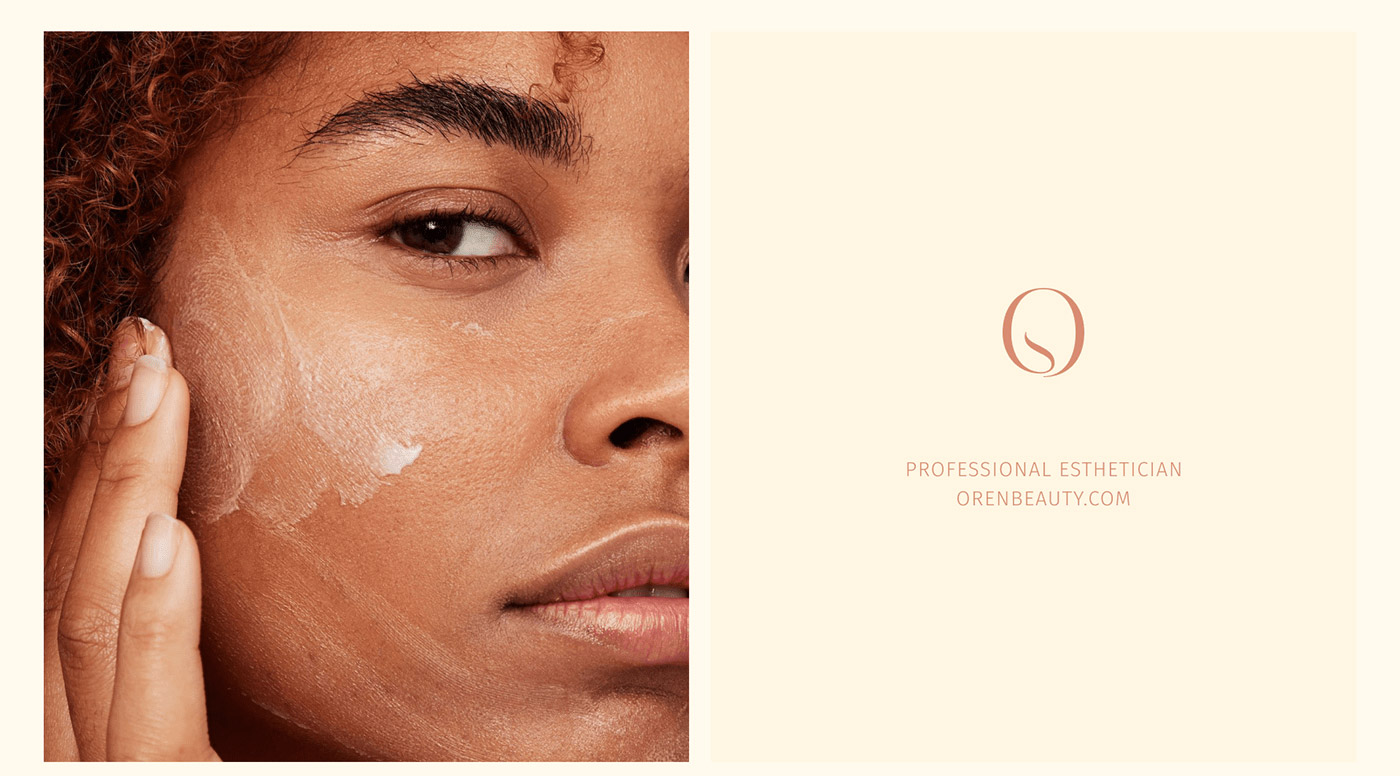 一套非常簡約的化妝品品牌設(shè)計(jì)