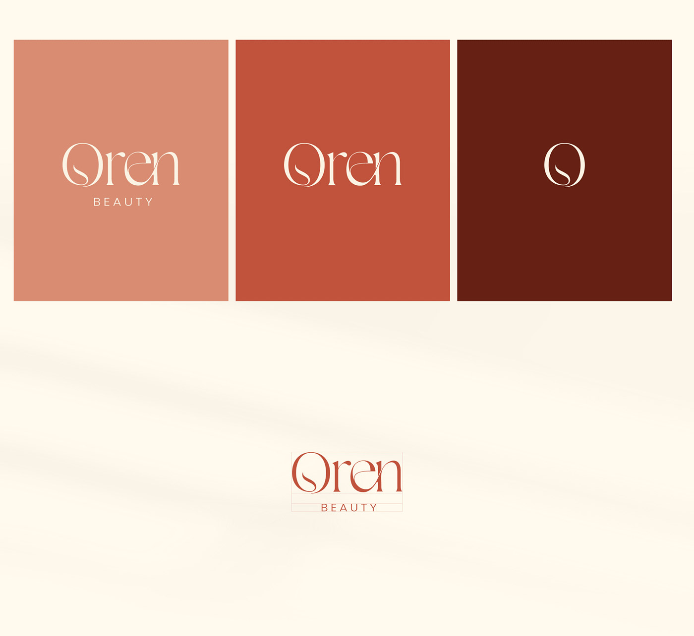 一套非常簡約的化妝品品牌設(shè)計(jì)