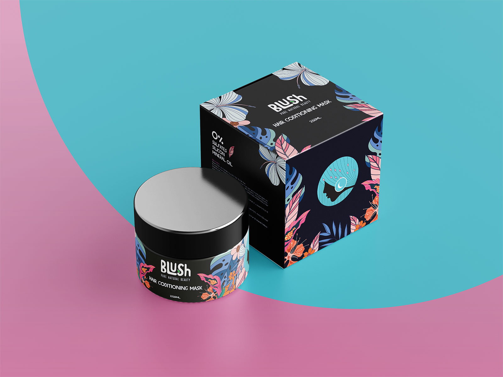 天然美容護(hù)膚品牌包裝設(shè)計