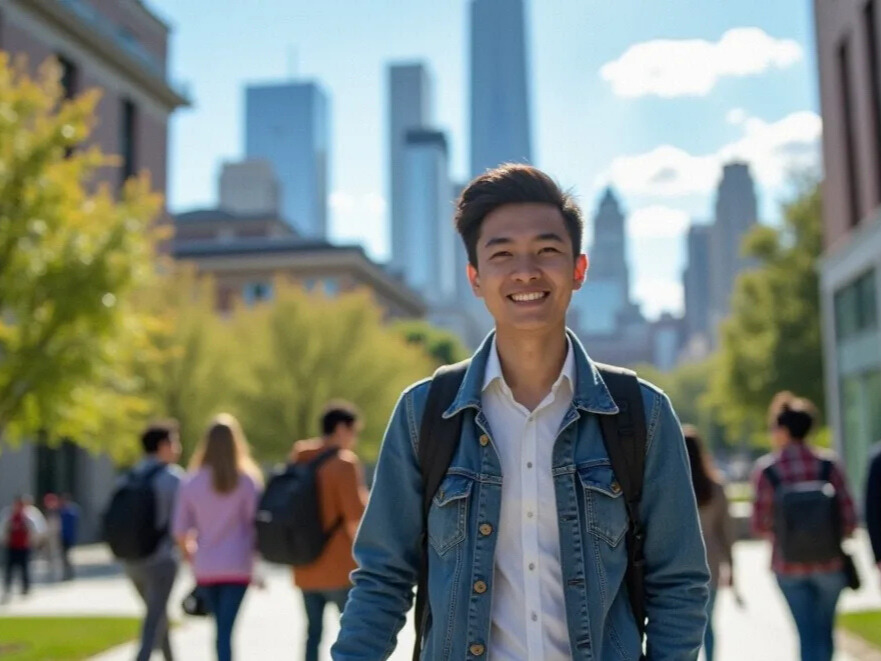 美國(guó)留學(xué)生