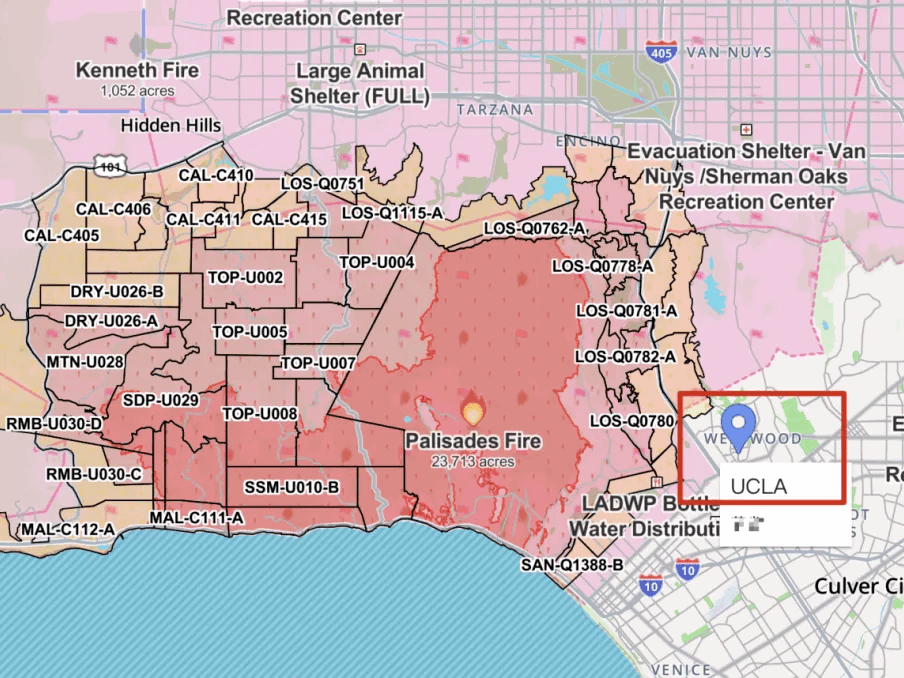 南加州大學,加州大學洛杉磯分校