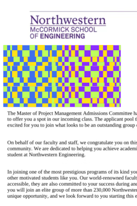 西北大學 | 錄取條件GPA2.9？！留學中介老師CPU干燒 送我到美國讀項目管理！