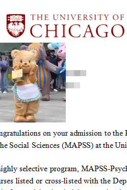 芝大 | 智友力薦的暑研RA與頂尖實習，解鎖芝加哥大學心理學碩士Offer！