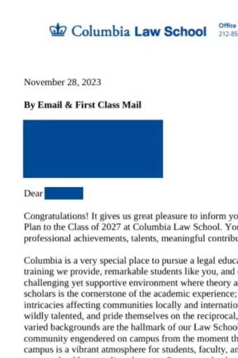 哥大 | 勇奪T6法學(xué)院JD Offer，智友幫我勇敢鎖定名校